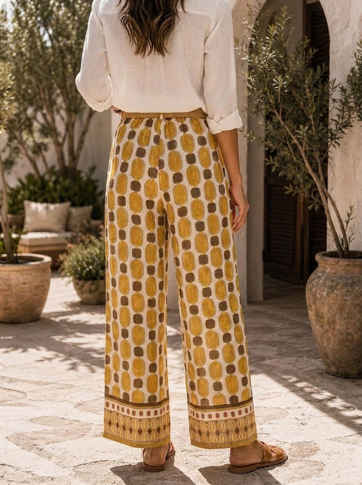 “SYDNEY” Resort Wide Leg Trousers