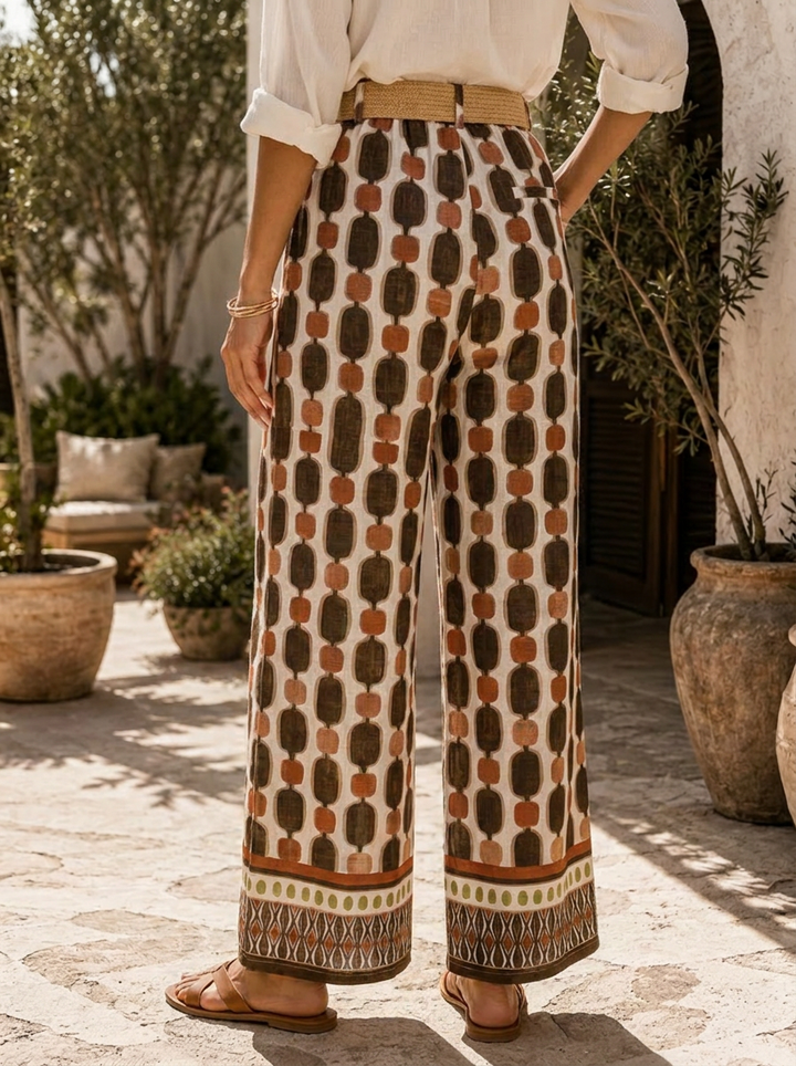 “SYDNEY” Resort Wide Leg Trousers