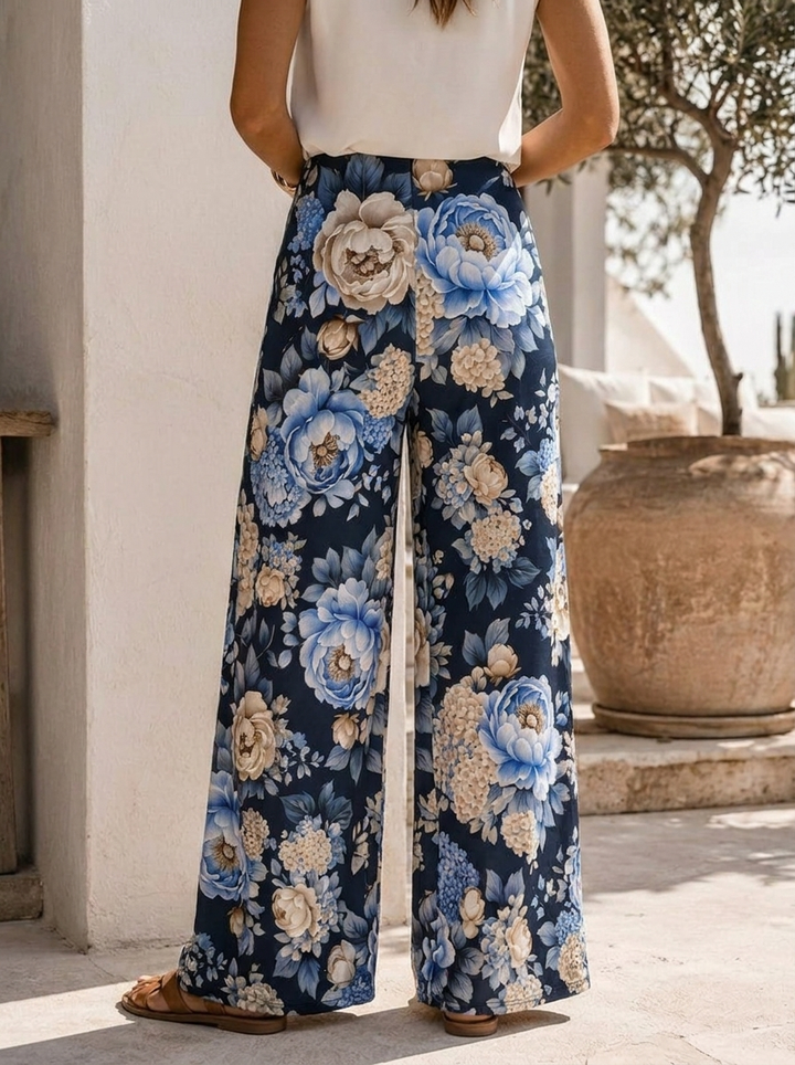 “SKYE” Palazzo Wide Leg Trousers