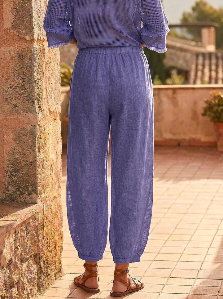 “ANNIE” Premium Cotton Barrell Trousers
