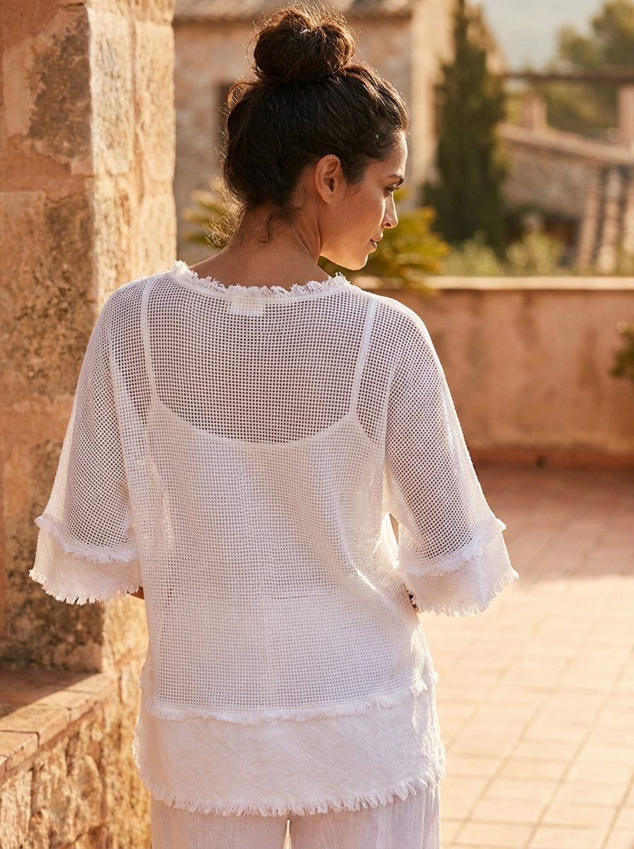 “ANNIE” Premium Mesh Top