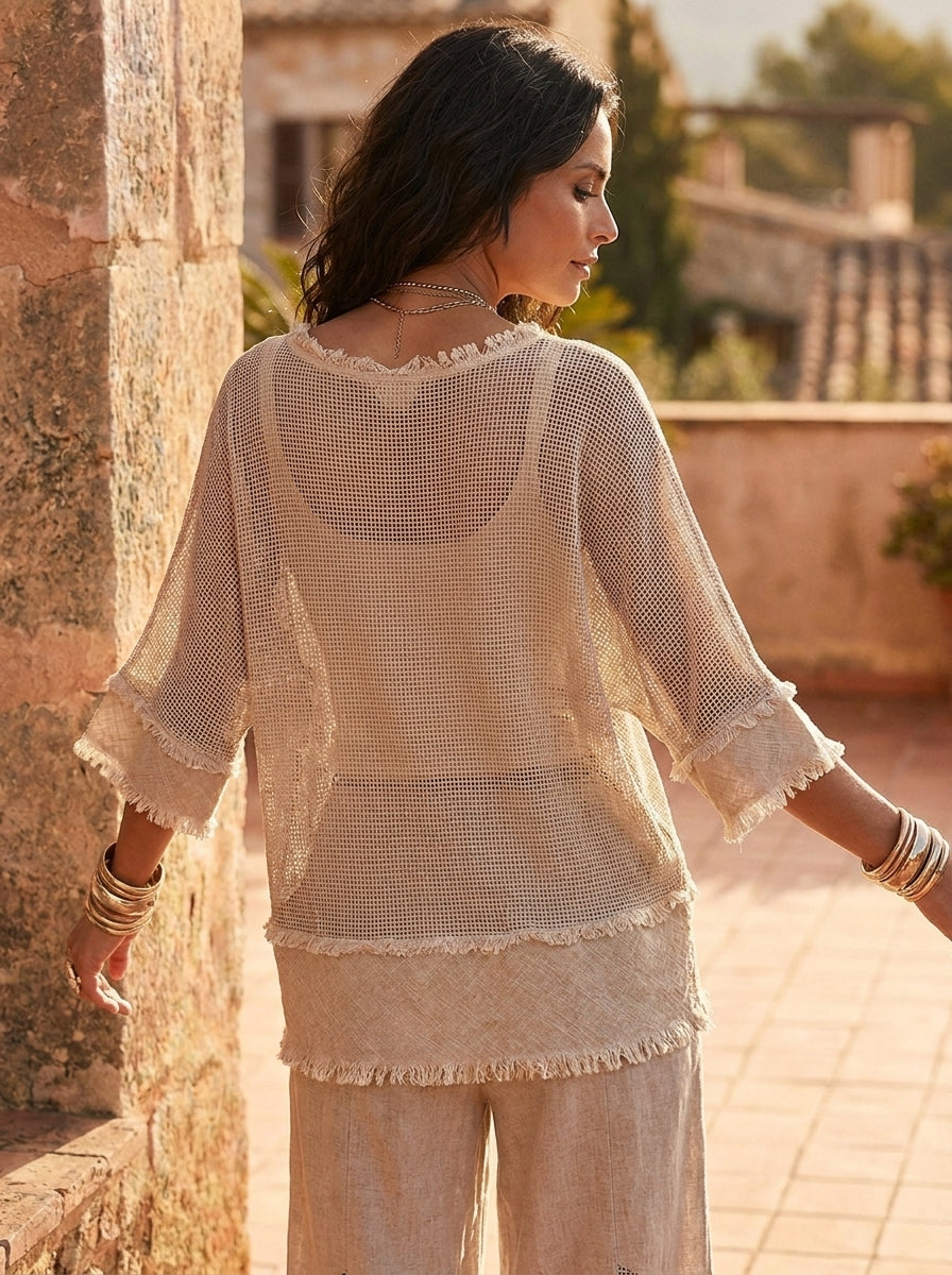 “ANNIE” Premium Mesh Top