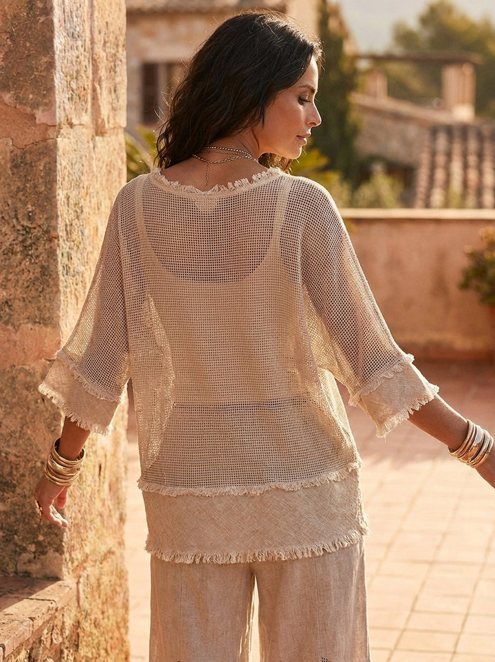 “ANNIE” Premium Mesh Top