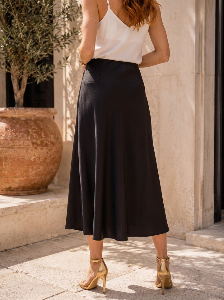 “MANDY” Satin Skirt