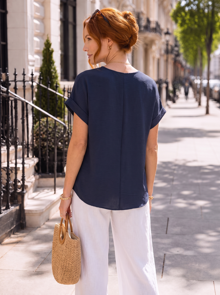 “WENDY” V-Neck Top