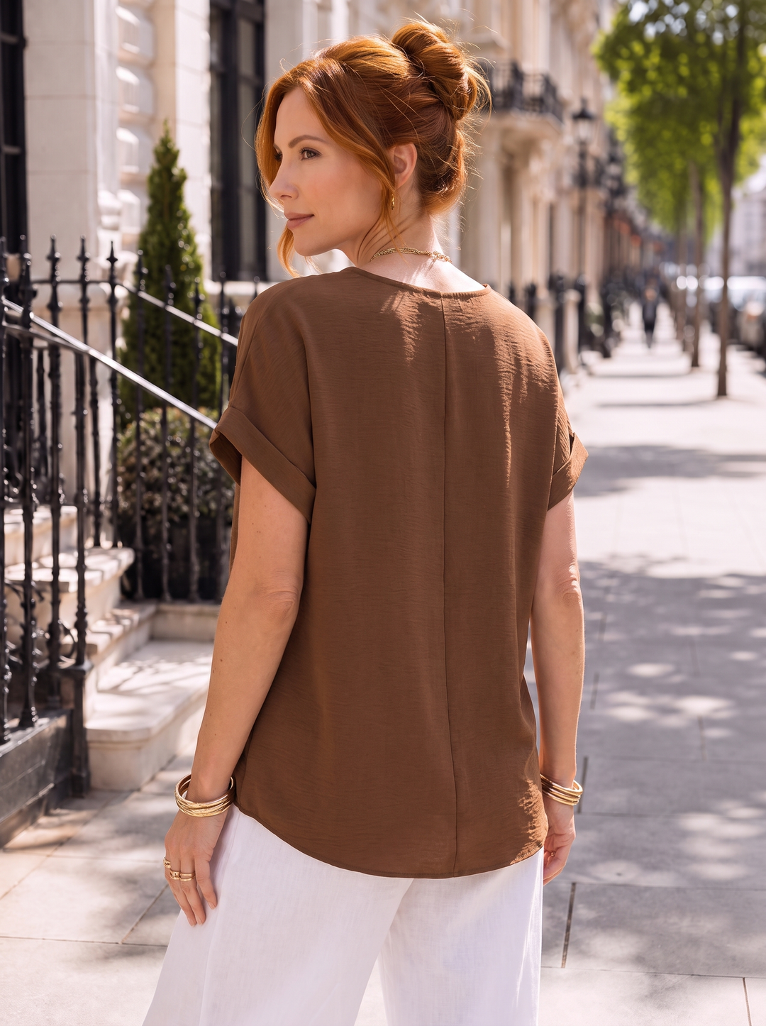 “WENDY” V-Neck Top