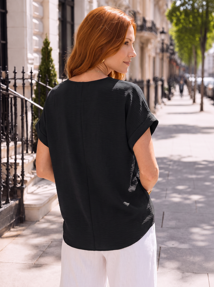 “WENDY” V-Neck Top