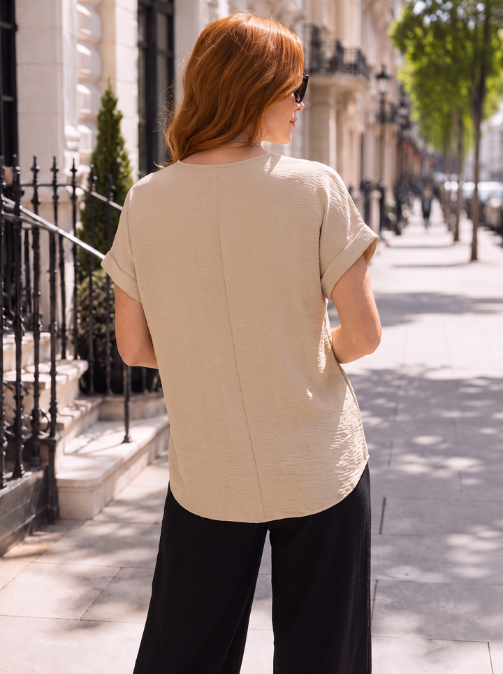“WENDY” V-Neck Top