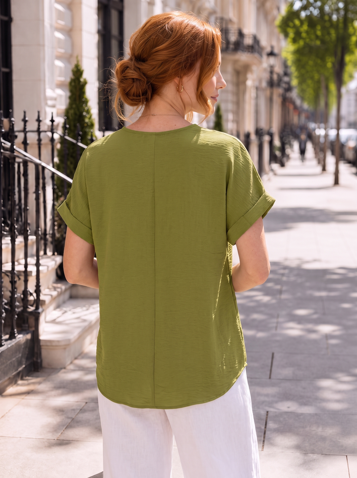 “WENDY” V-Neck Top