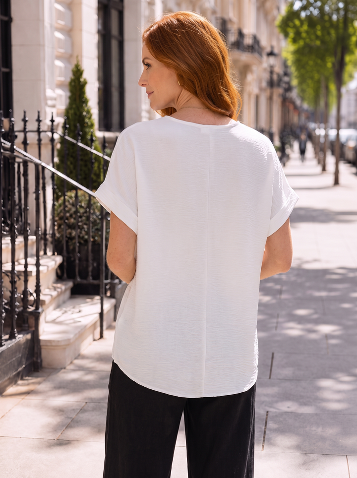 “WENDY” V-Neck Top