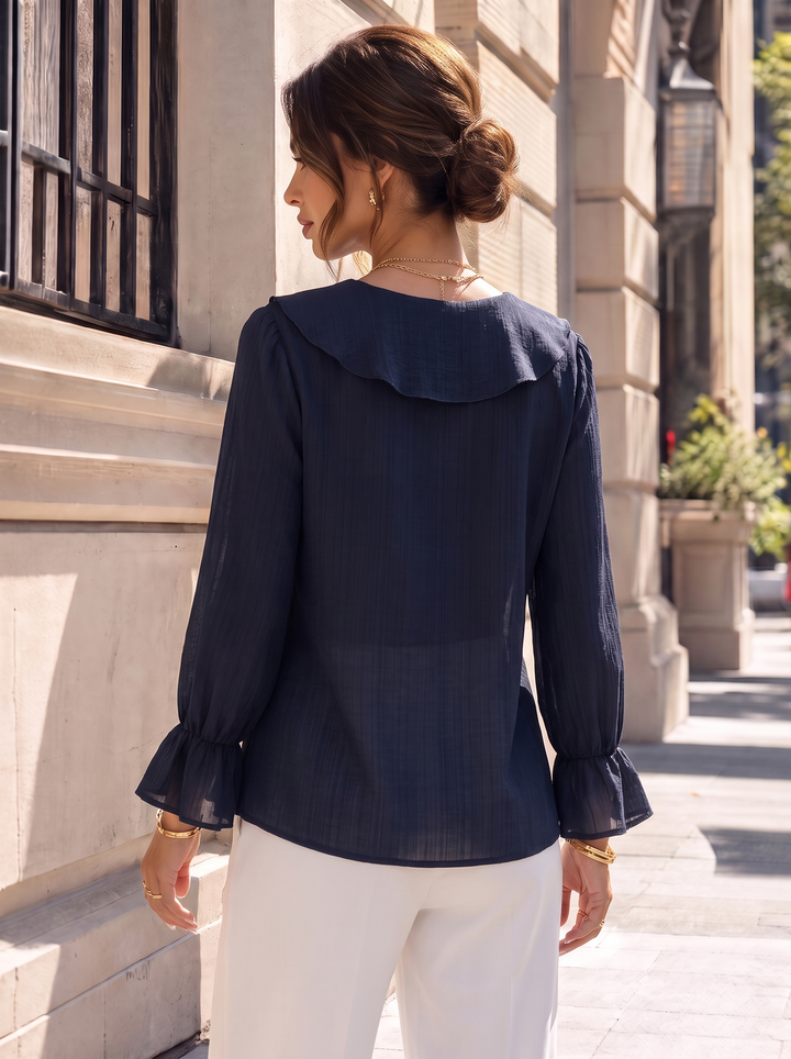 “SARA” Ruffle Blouse