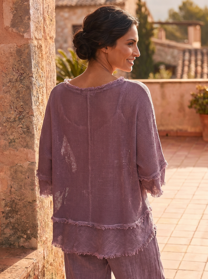 “ANNIE” Premium Mesh Top