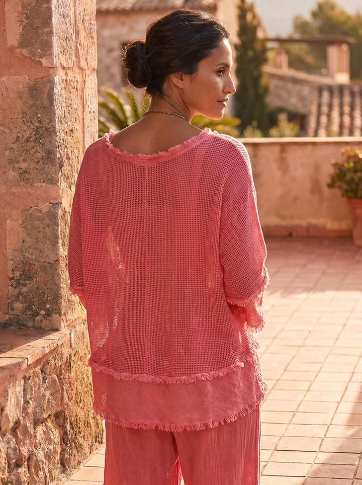 “ANNIE” Premium Mesh Top
