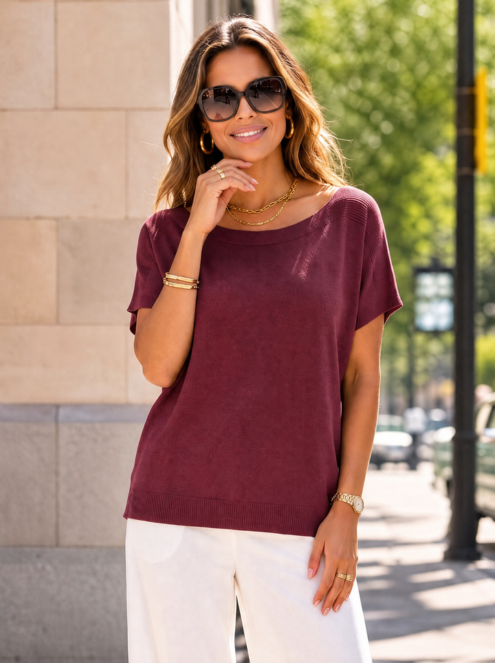 “ELLA” Fine Knit Top