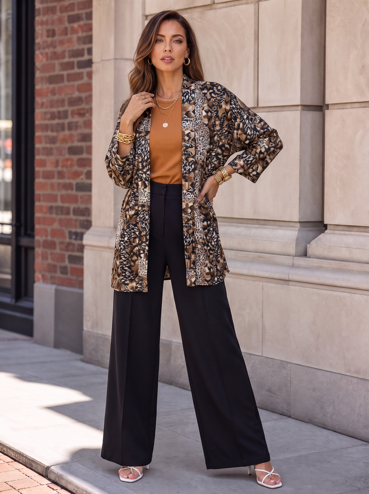 “WILLOW Collection” Light Overlay animal print