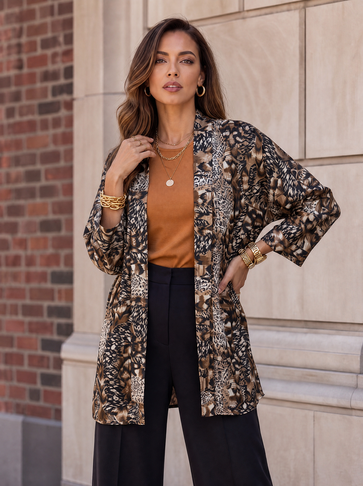 “WILLOW Collection” Light Overlay animal print