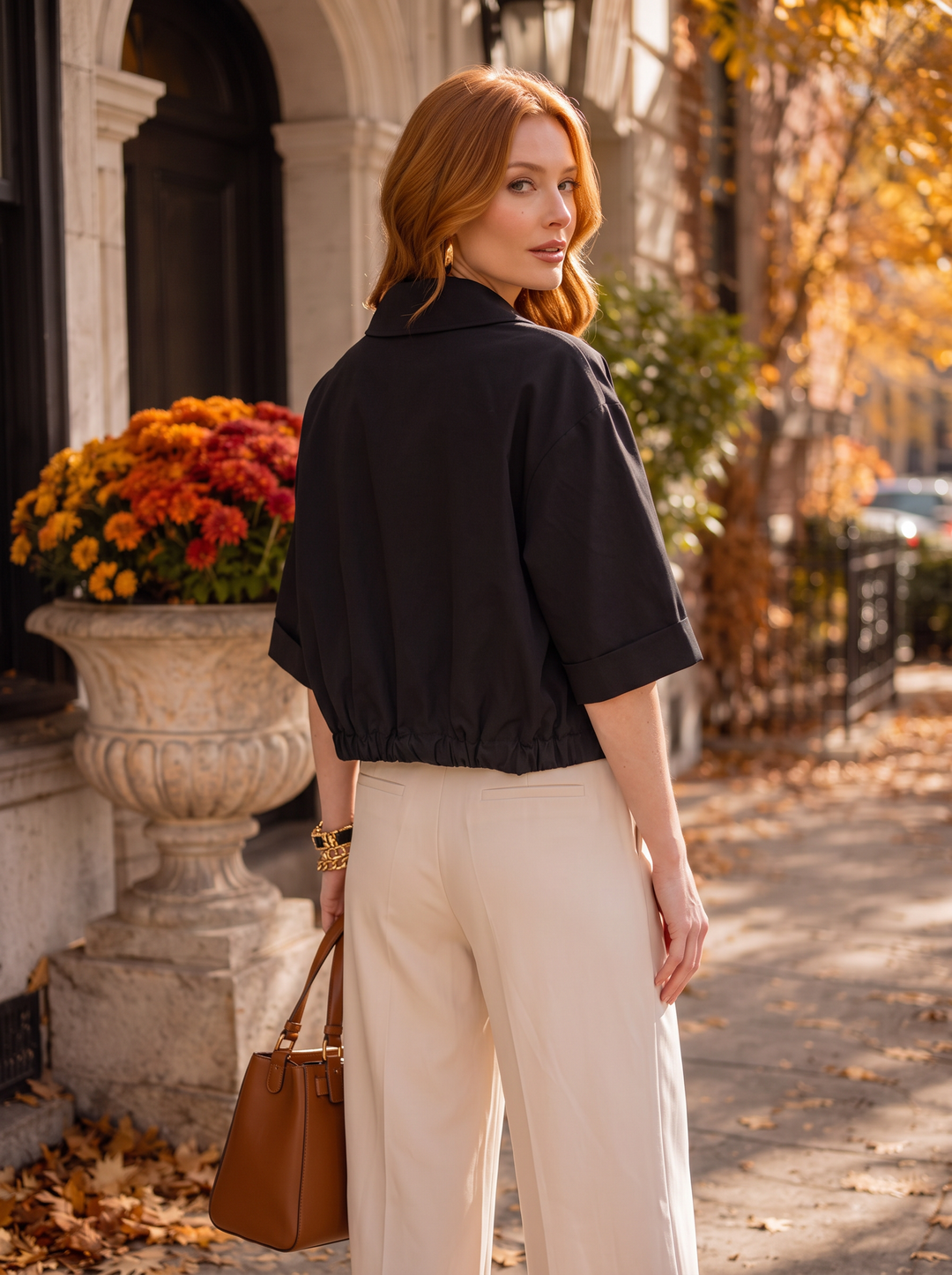 “NELLIE” Cropped Jacket