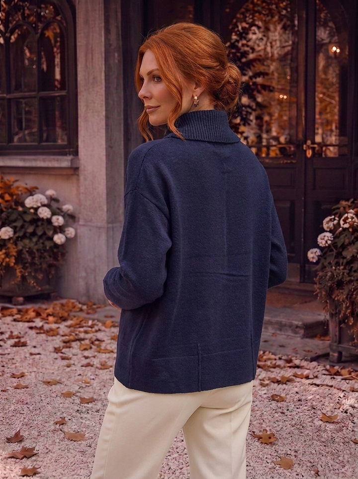 “RONNIE” Premium Zip-Through Knit Jacket/Cardigan