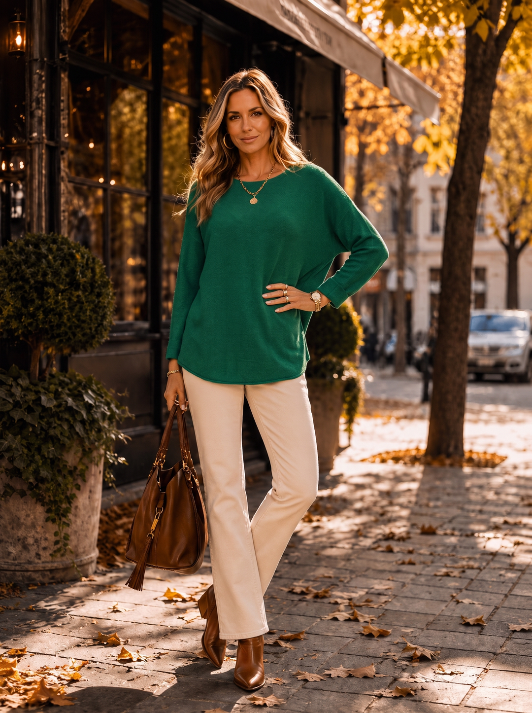 “MAGNOLIA” Soft Knit Jumper