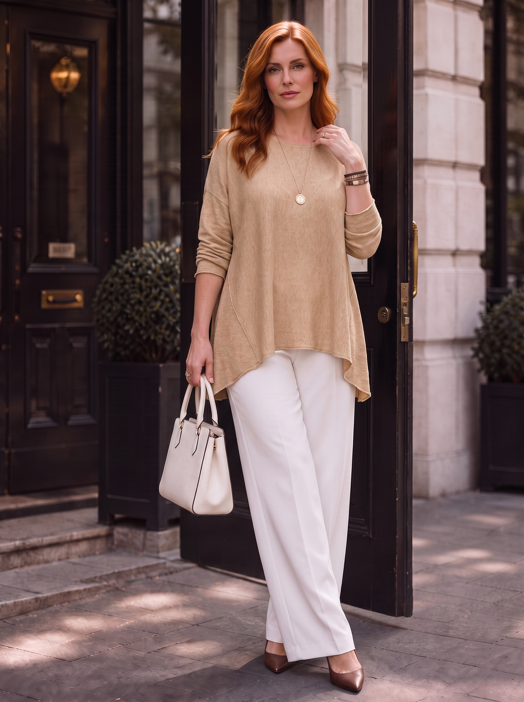“EVIE-ROSE” Soft Knit Jumper
