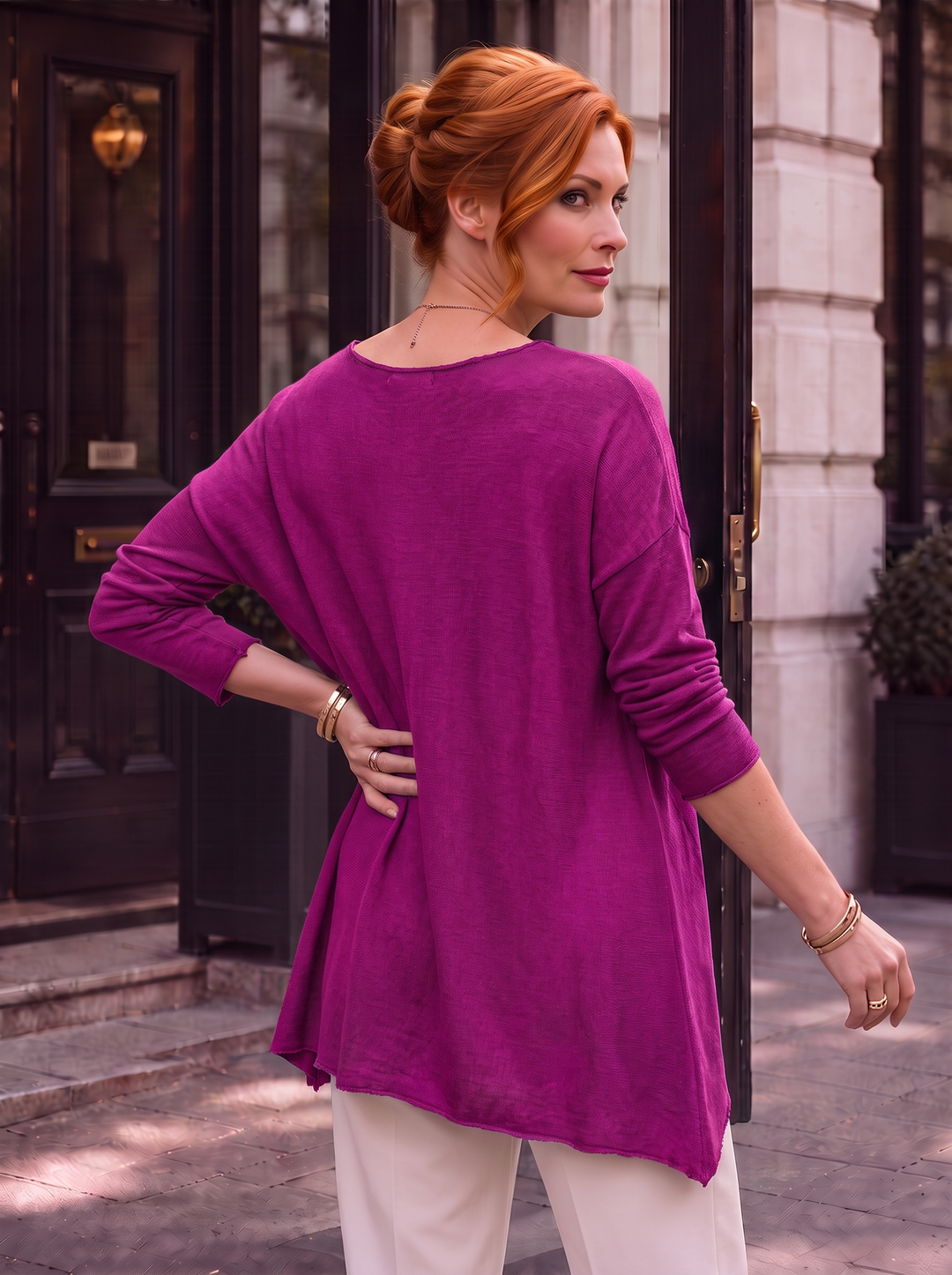 “EVIE-ROSE” Soft Knit Jumper