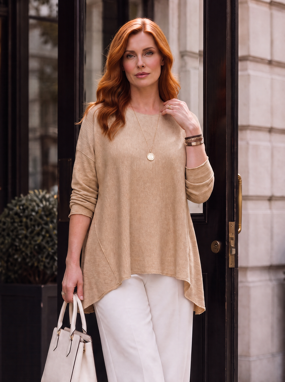 “EVIE-ROSE” Soft Knit Jumper