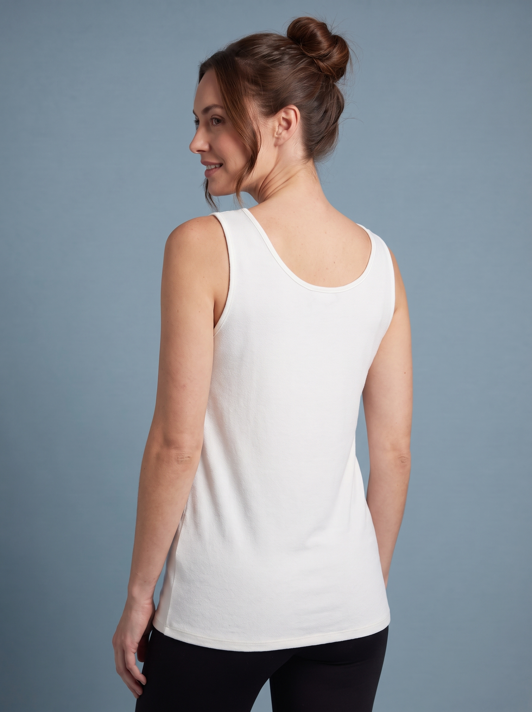 The Essential RILEY "Magic" Vest  - Relaxed Fit winter white