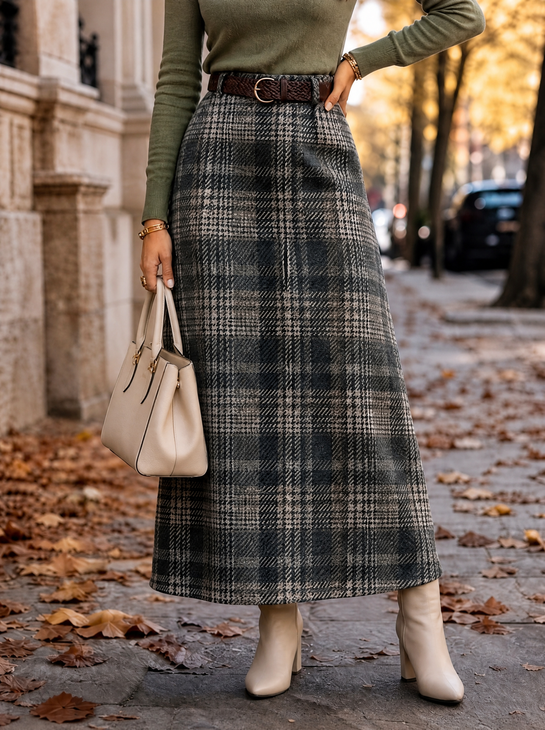 “HARLEY” Heritage Check Skirt