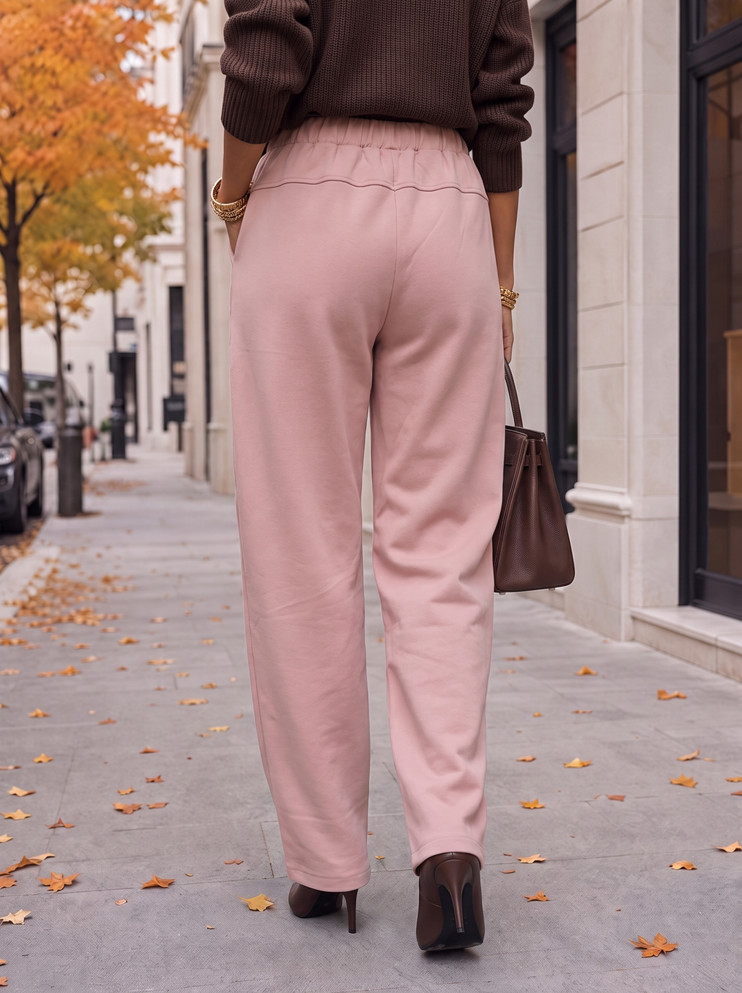 “KENZIE Collection” Cargo Barrel Trousers pink