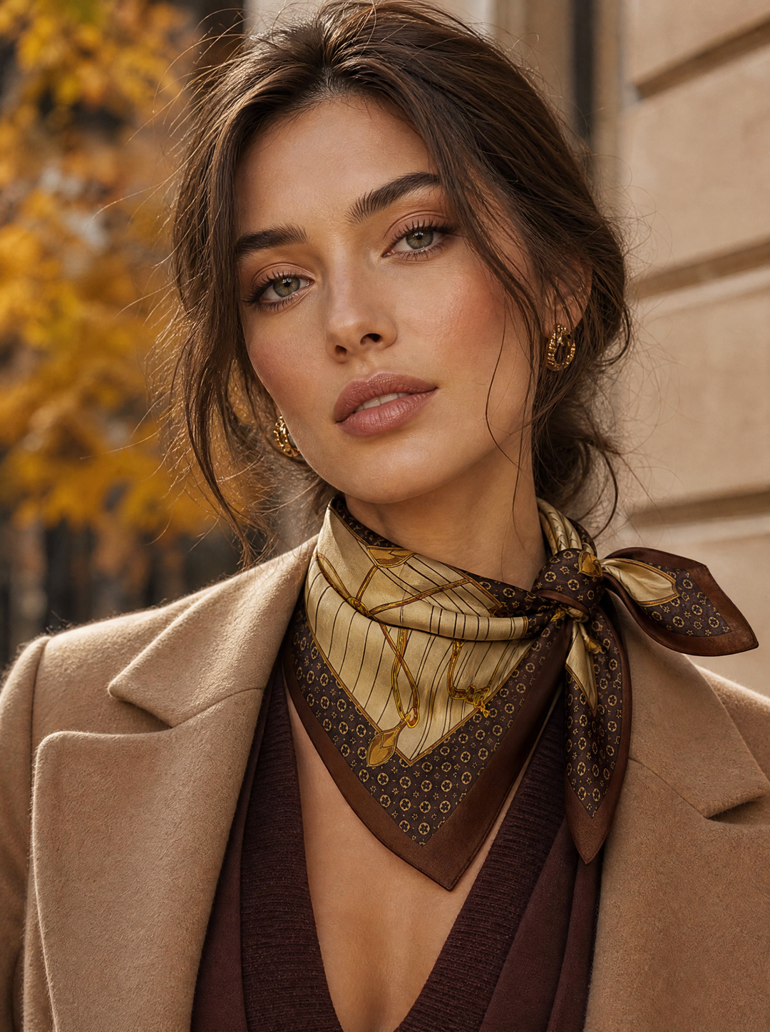 "KENSINGTON” Neckerchief Scarf