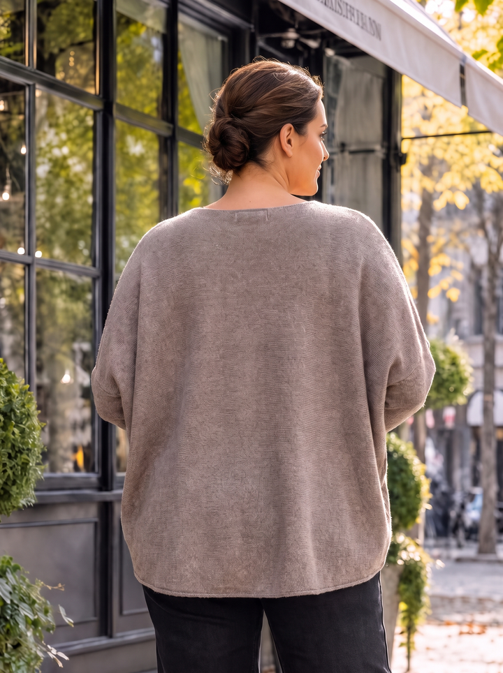 “MAGNOLIA” Curve Soft Knit Jumper