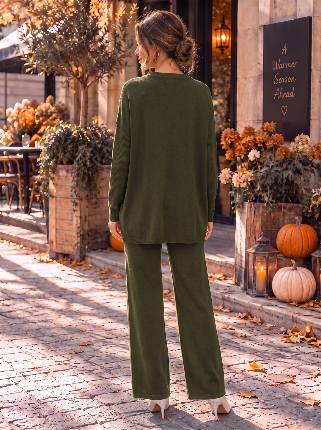 “DAVINA” Cable Knit Lounge Co-Ord Set