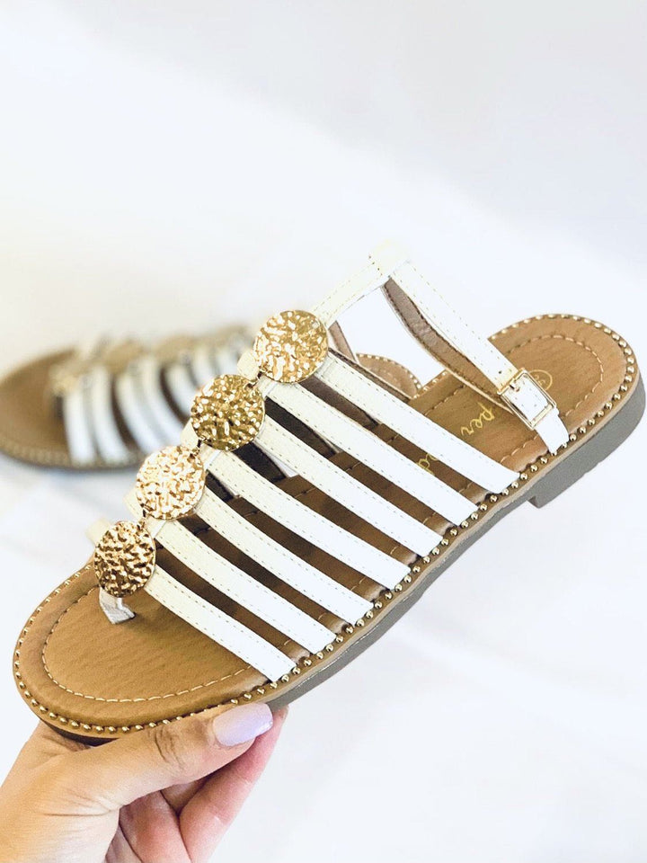 "DEBRA" Sandal - White