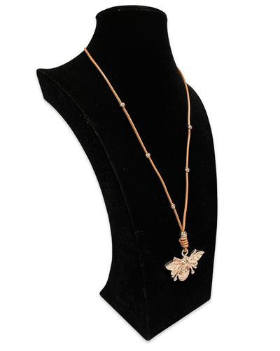 Bee Long Statement Necklace