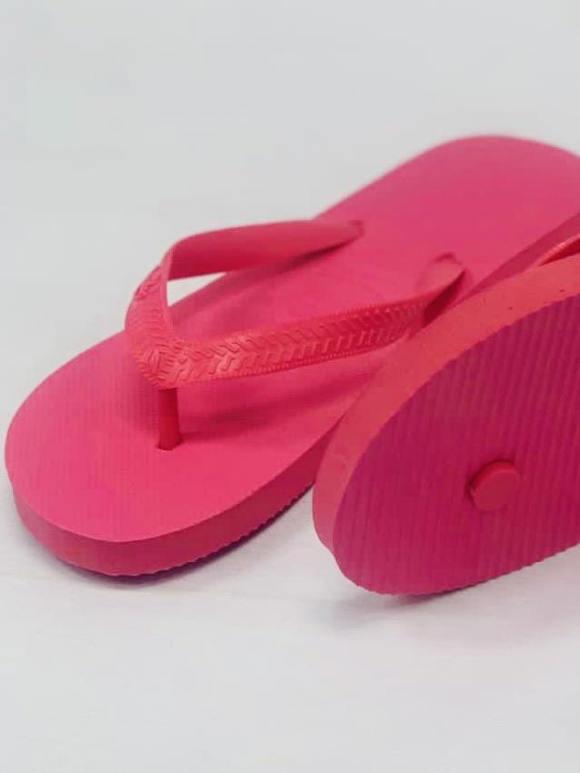 “ZOHULA” Plain Cerise Pink Flip Flops